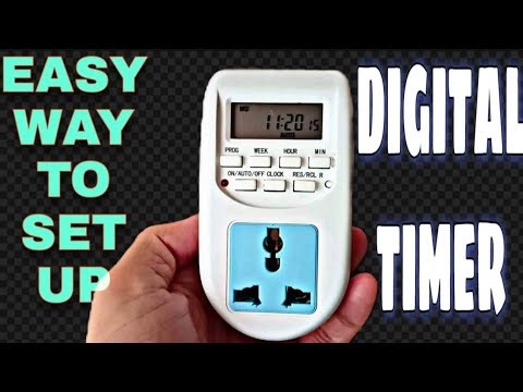 PROGRAMMABLE DIGITAL TIMER PLUG PAANO GAMITIN? l DIGITAL TIMER PLUG Model AL-06 REVIEW (TAGALOG)