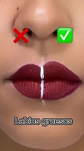 Te muestro cómo hacer labios gruesos y que luzcan natural #labios #lipstick #maquillaje | gylianmakeup