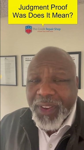 Judgment Proof What Does it Mean || Stop Debt Collector Lawsuits