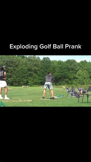 rest on youtube: Sean Odigie😭😂 video called “Exploding Golf Ball Prank” #foryoupage #fyp #viral #golftiktok