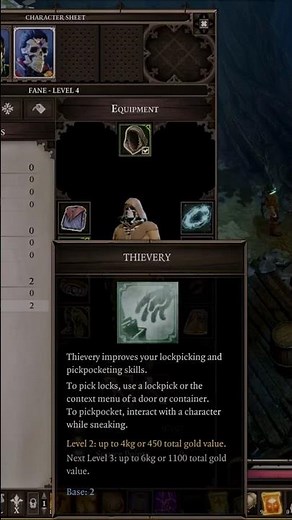 Thievery 101: Max gold per level explained 🤑#dos2