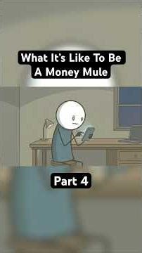 What it’s like to be a money mule #animation #animated #animatedstory #animationstory