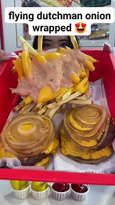 15K views · 176 reactions | flying dutchman onion wrapped  #mukbangasmr #asmrsounds #innout #mukbangeatingshow #notalkingasmr #DessertLovers #foodlover #jollibee #foodie | foodiegirl | Facebook