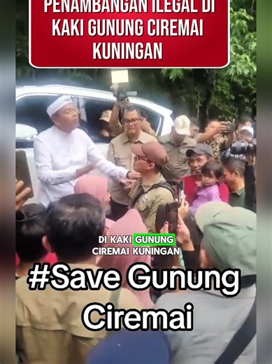 Kdm mode senyap tiba2 sidak penambangan ilegal di kaki gunung ciremai, Kuningan Hallo Bupati Kuningan Damang‼️🤔 #kdm #ciremai #kuningan #tambang #ilegal