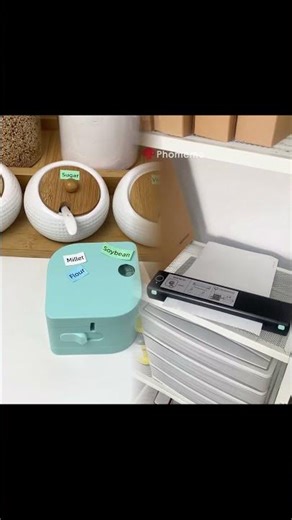 Pocket label maker!This is perfect if you like home organization