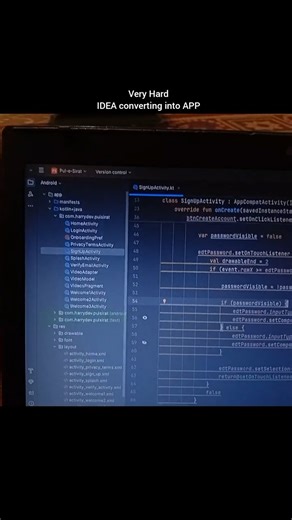 Turning Ideas Into Apps Is Hard But Worth It #androidstudio #shorts