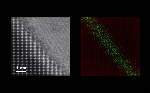 [电镜]原子分辨率STEM⧸多层陶瓷电容器（MLCC）晶界的EDX成像