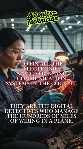 Who Controls the Electronics of Planes? 🧠✈️ | Avionics Technician Facts