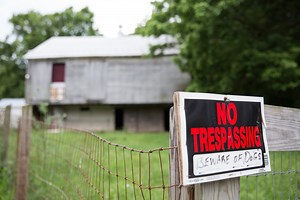 Purple paint markings will soon mean no trespassing in Pa.
