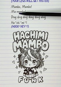 🎺🐱 HACHIMI MAMBO Funk (English Translation Lyrics) #HachimiMambo #HachimiMamboFunk #UmaMusume #Lyrics #LyricsTranslation