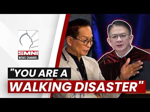 "YOU ARE A WALKING DISASTER" —Atty. Sal Panelo kay Sen.Escudero