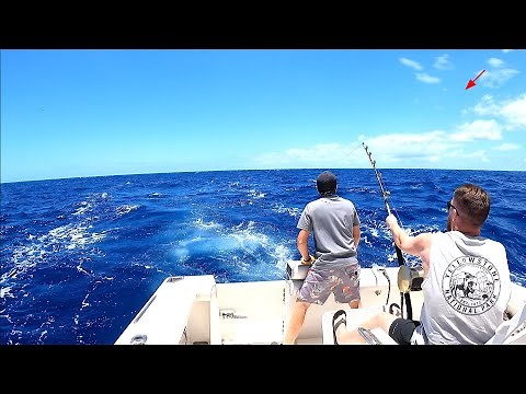 OFFSHORE Fishing In Hawaii!! Charter Fishing Oahu