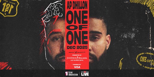 AP Dhillon: One Of One Tour - Ludhiana Concerts, Events, Music Shows Events Tickets - BookMyShow