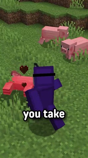 This mod forbids killing mobs in Minecraft #shorts #minecraft