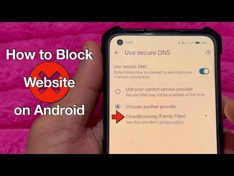 How to block Website on Android Phone