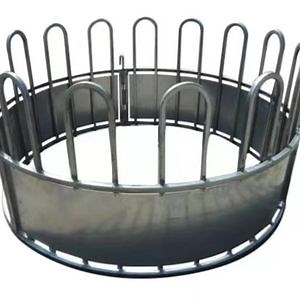[Hot Item] Cow Circular Bale Feeder Galvanised Round Cattle Hay Feeder