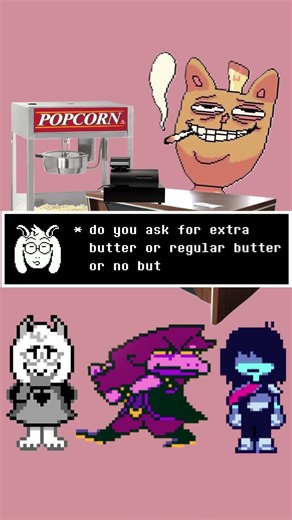 Ralsei meets Asriel