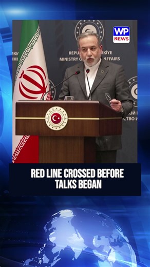 Red Line Crossed Before Talks Began