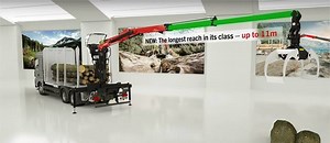 5.1K views · 150 reactions | PALFINGER EPSILON – Highlights Q-Series (Prototype) NEXT EPSOLUTION With the NEXT EPSOULTION model range, PALFINGER EPSILON heralded a new era in the field of timber loader cranes. • Lightest crane in its class – up to 10% weight reduction. • The longest reach in its class – up to 11m outreach (Q-series, Z-crane) | Palfinger | Facebook