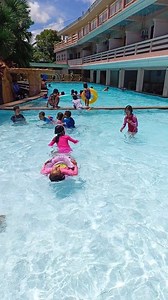 "Keep calm and swim on. " #reelsviralシ #swimming Bienvenida Hotel and Resort 💙💙💙 @topfans | Bienvenida Hotel and Resort