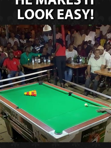 Ceaser's Amazing Break and Dish in Blackball Pool