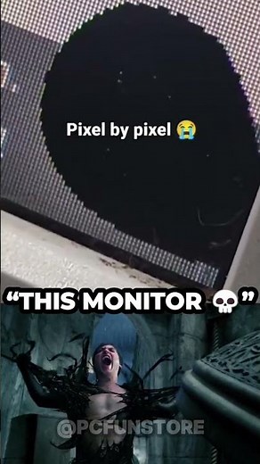 When Your Monitor Dies Pixel by Pixel 💀