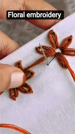 easy beautiful simple embroidery tutorial #embroidery $hack