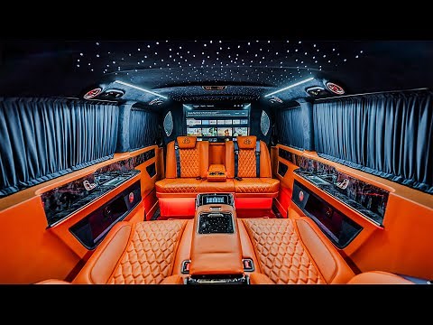 Step Inside The Ultimate Luxury: Mercedes Vito VIP Interior Design