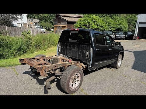 GMC Sierra Denali restoration part 1 (Rusted Frame Repair)