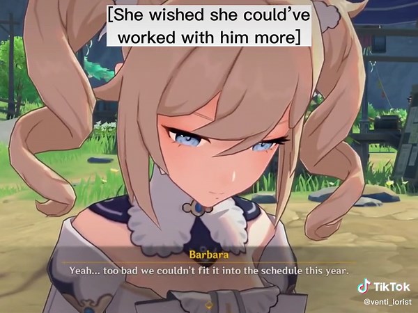 Barbara and Venti's Musical Collaboration in Genshin Impact