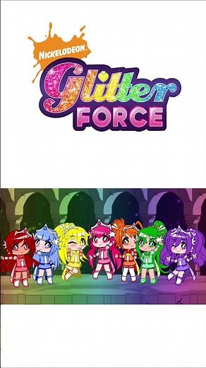 nickelodeon glitter force lucky girl #nicktoons
