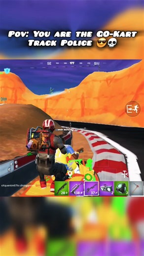 No Running on The Track🔊💀 #fortnite #fortnitememes #funny #relatable #subscribe