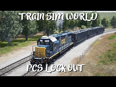 Stuck Train? PCS lockout reset procedure! Train Sim World - CSX