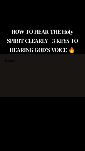 Do you want to hear the Holy Spirit’s voice clearly and walk in His guidance every day? In this powerful teaching, we uncover how to recognize the voice of God, deepen your prayer life, and experience true spiritual growth and awakening. Whether you’re struggling to hear God, want to know if the Spirit is speaking to you, or desire a closer walk with Him, this video will give you practical, biblical insight. #HowToHearGodsVoice​ #WalkingWithGod​ #PrayerLife​ #SpiritualGrowth​ ​ ​#christiantiktok