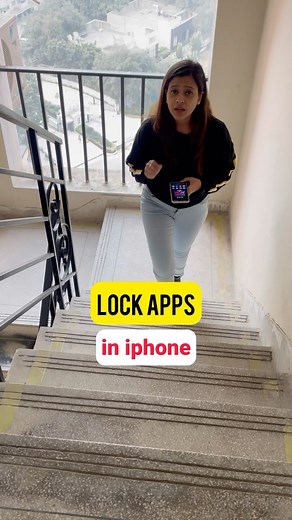 Kirti Kumari | 📣 Lock apps in iPhone using faceid or passcodes ✨ #tech #techreels #iphoneapplock #iphone15 #lockapp #techtips #techtricks... | Instagram