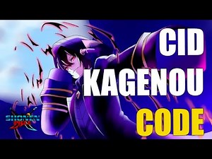 [CID KAGENOU] SHONEN PIECE CODES [ROBLOX]