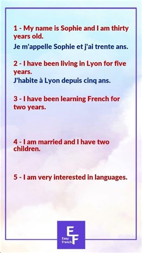 Introduce Yourself! 🙋‍♀️🇫🇷 | French Speaking | Listen & Repeat