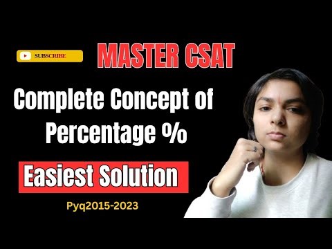 Csat | Percentage | Useful for Every Aspirant #upsc #csat #percentage