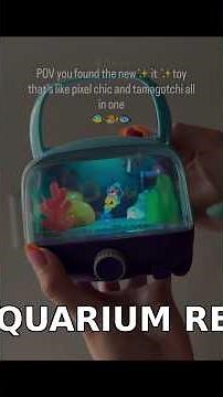 This $40 digital pet is way better than Tamagotchi! 🐠🔥