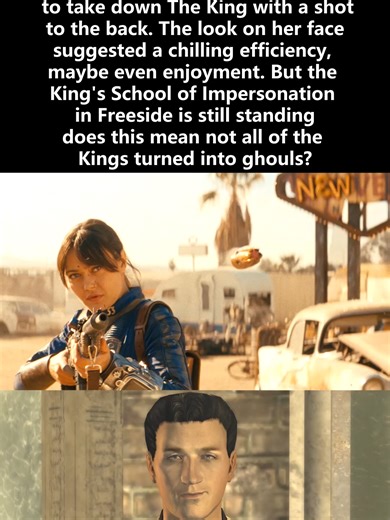 Lucy Backstabs The King with VATS... And Absolutely LOVES It! #Fallout #FalloutTVShow