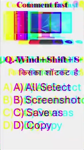 Windows + Shift + S Shortcut Explained 🔥 | Snip Tool Secret for Screenshots! #shortcutkeys #shorts