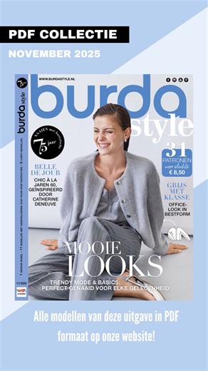 10K views · 60 reactions | In het novembernummer van burda style...