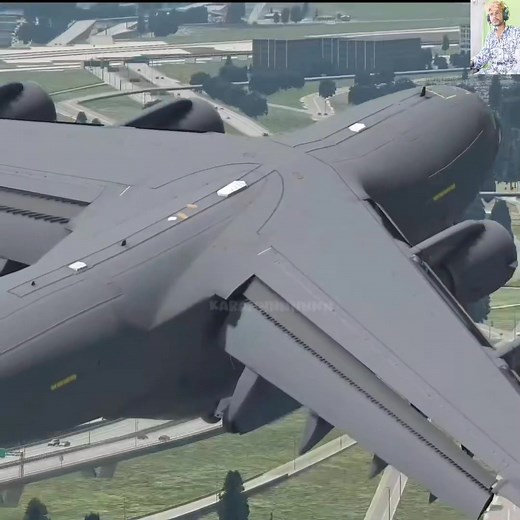 31K views · 91 reactions | Military Aircraft C-17 Crash When Flip Over After Landing | Karannnnnnnn | Facebook