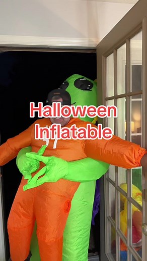 9FT UFO Halloween Inflatable with Color-Changing LEDs