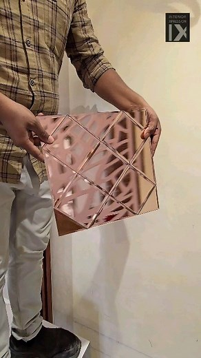 Interior Xpression on Instagram: "Upgrade your walls with our stunning mosaic mirror tiles! These high-quality tiles not only reflect light beautifully but also bring a touch of elegance to your home or business. Imagine how your walls will sparkle and transform, creating a bright and stylish atmosphere. The premium quality ensures a long-lasting, classy look. Give your space a simple yet luxurious makeover! [Mosaic Tiles, Wall Mosaic Tiles, Home Décor] #Interiors #walldecor #mosaictiles #wallti