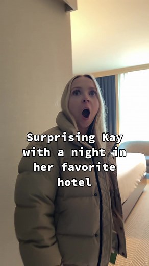 Surprising my wife with a night in her favorite hotel ❤️🥹