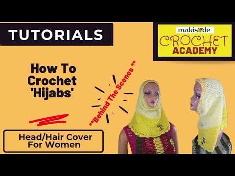 Easy 3 Step Crochet Hijab Tutorial ~ June 2024
