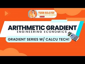 Arithmetic Gradient w/ Calculator Technique - Ilonggo explanation