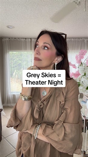 Evening Theater Delight Amidst Grey Skies