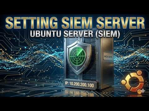 Setup Ubuntu Server untuk SIEM di Personal SOC Lab